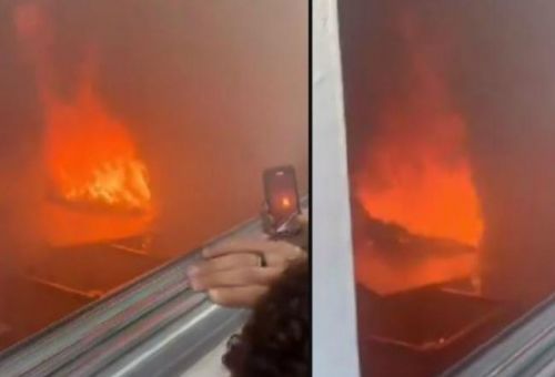 Μαθητές έβαλαν φωτιά σε θρανία και καρέκ...